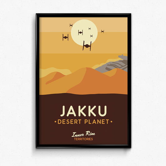 Jakku National Park Poster