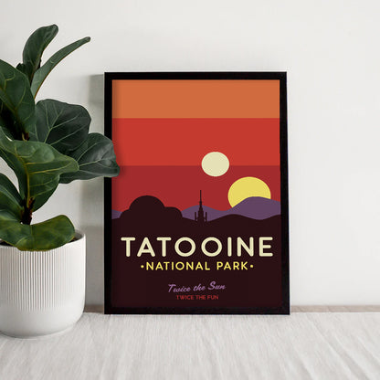 Tatooine National Park Poster