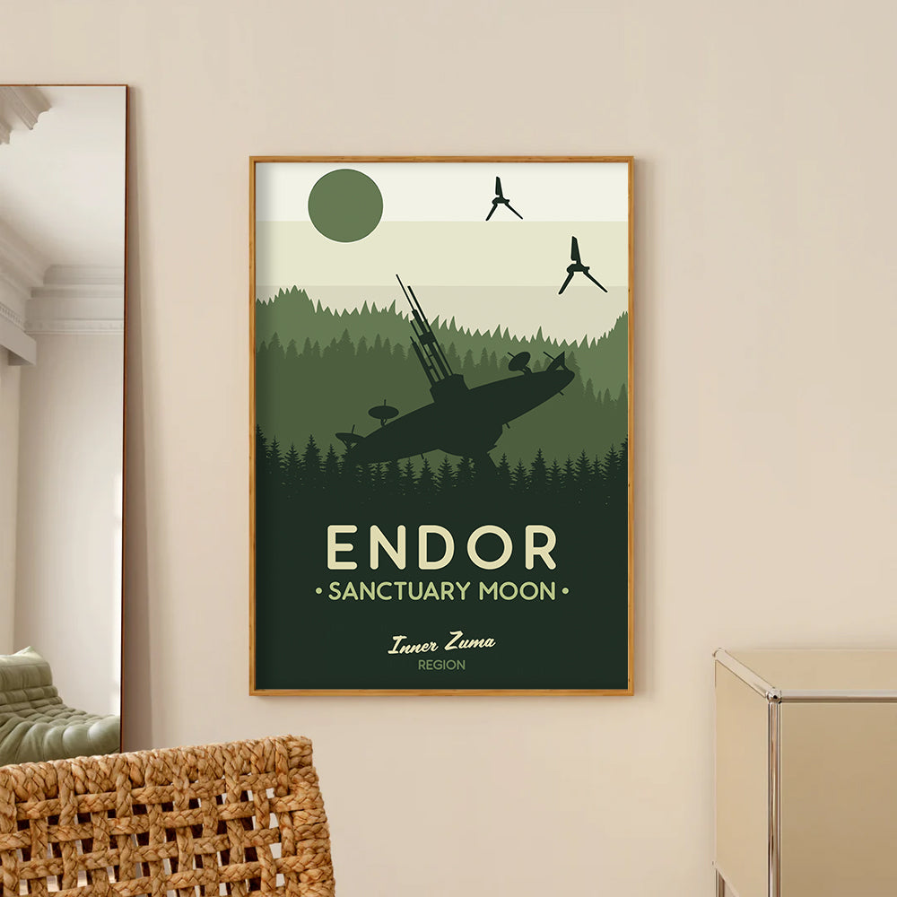 Endor National Park Poster