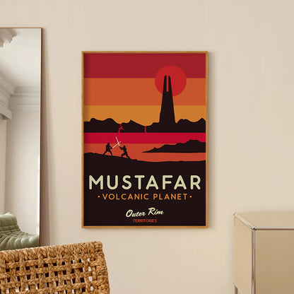 Mustafar National Park Poster